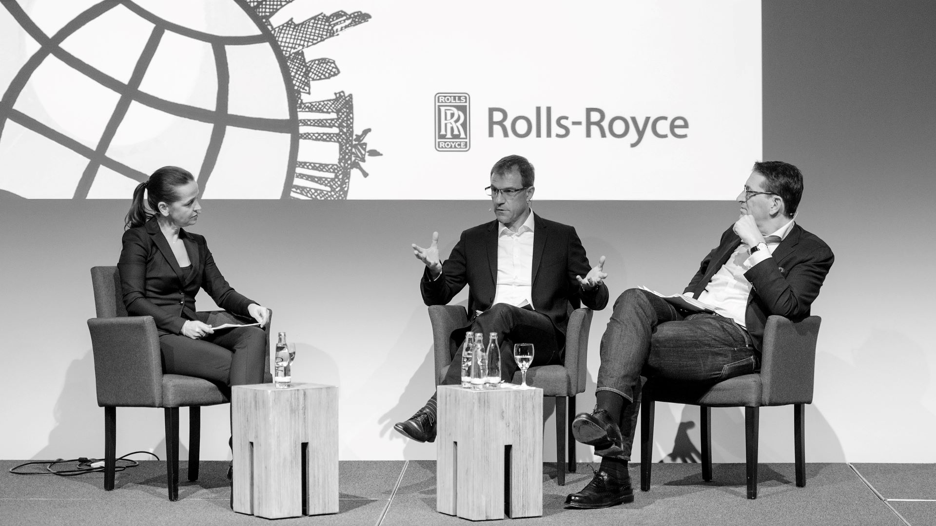 CB Rolls Royce Podiumsdiskussion